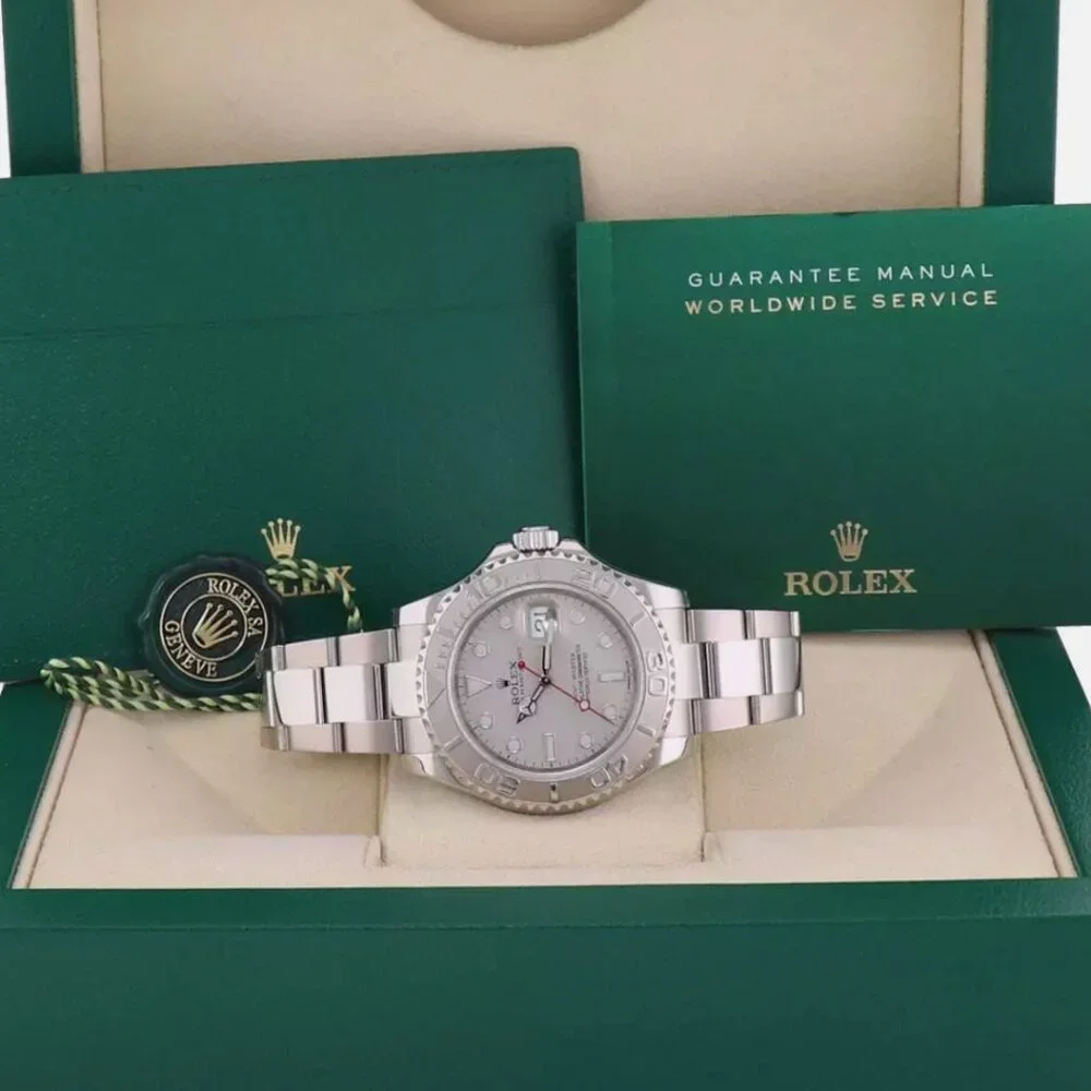MINT Men's Rolex Yacht Master 40mm Watch BOX TAG